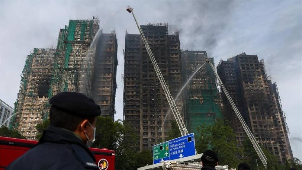 Honq-Konqda binada yanğında ölənlərin sayı artdı