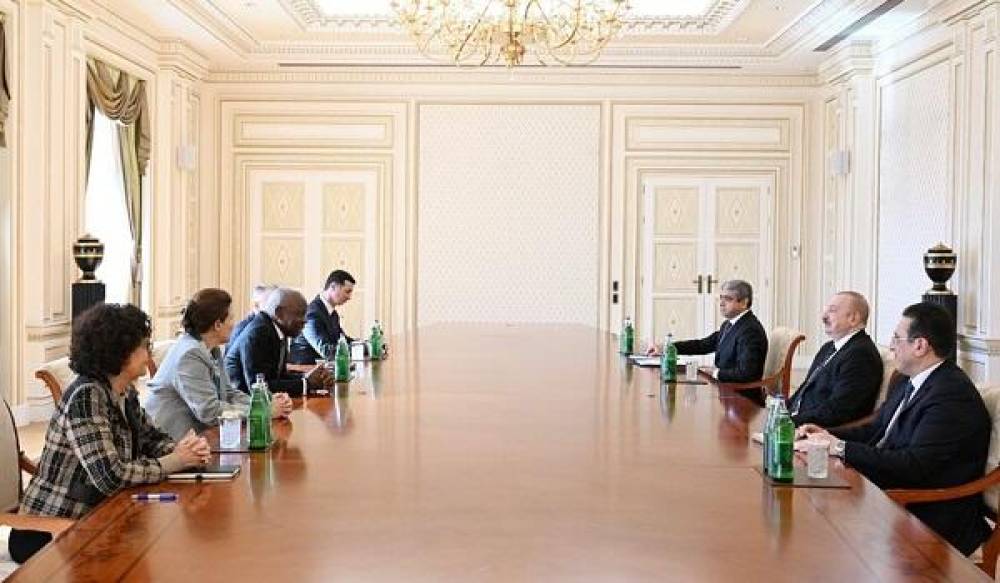 Prezident Jilber Hunqbonu qəbul etdi
