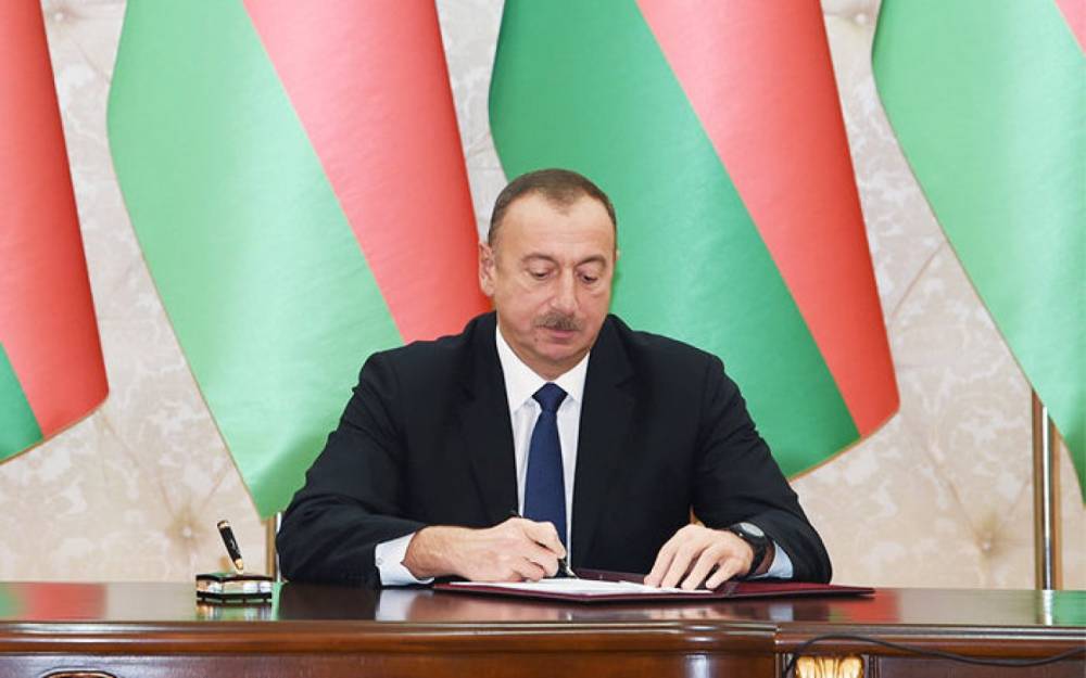 İlham Əliyevdən ADY ilə bağlı FƏRMAN