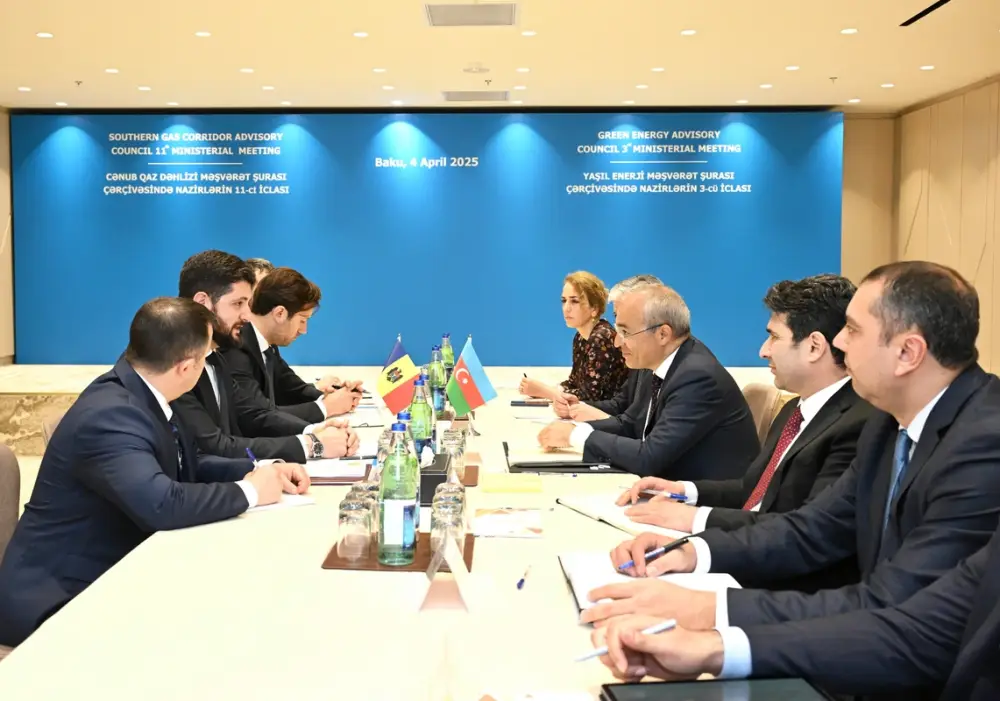 Mikayıl Cabbarov Dorin Junqetu ilə müzakirələr apardı