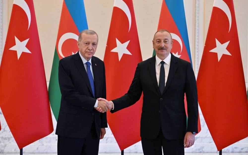 İlham Əliyevlə Ərdoğan görüşür