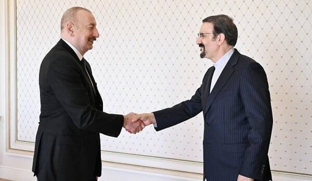 Prezident Mehdi Sənayini qəbul etdi