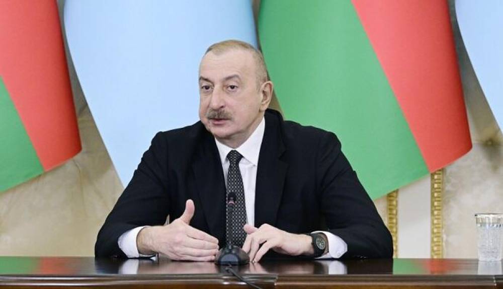 Astanada Szinpinlə bunu bəyan etdik - İlham Əliyev