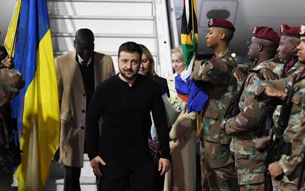 Zelenski Afrika səfəri çərçivəsində müəyyən işləri ləğv ETDİ - Təcili Ukraynaya qayıdacaq 