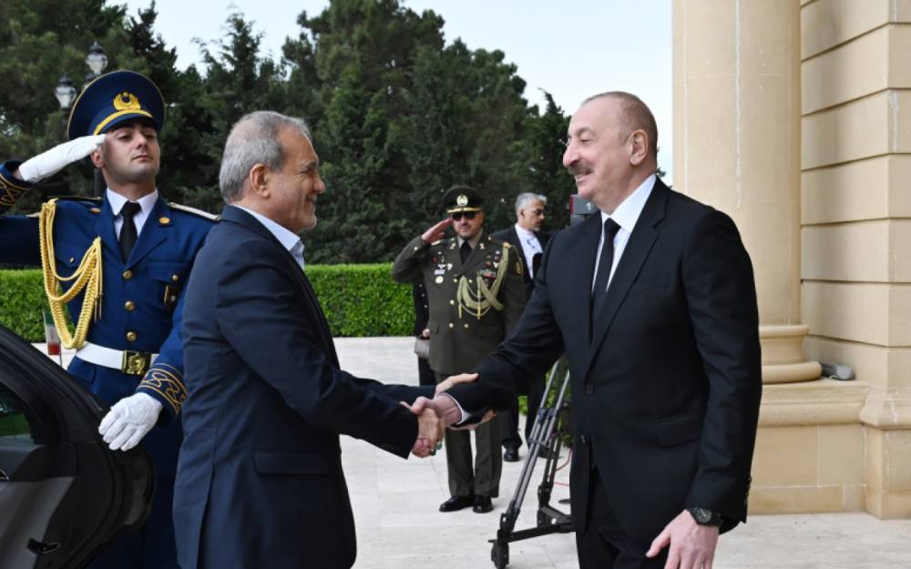 Pezeşkian İlham Əliyevə təşəkkür etdi - FOTO
