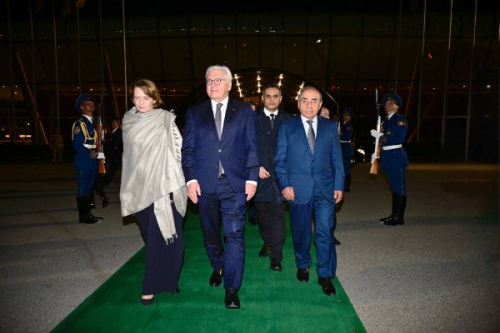 Almaniya Prezidentinin Azərbaycana səfəri başa çatdı - FOTO