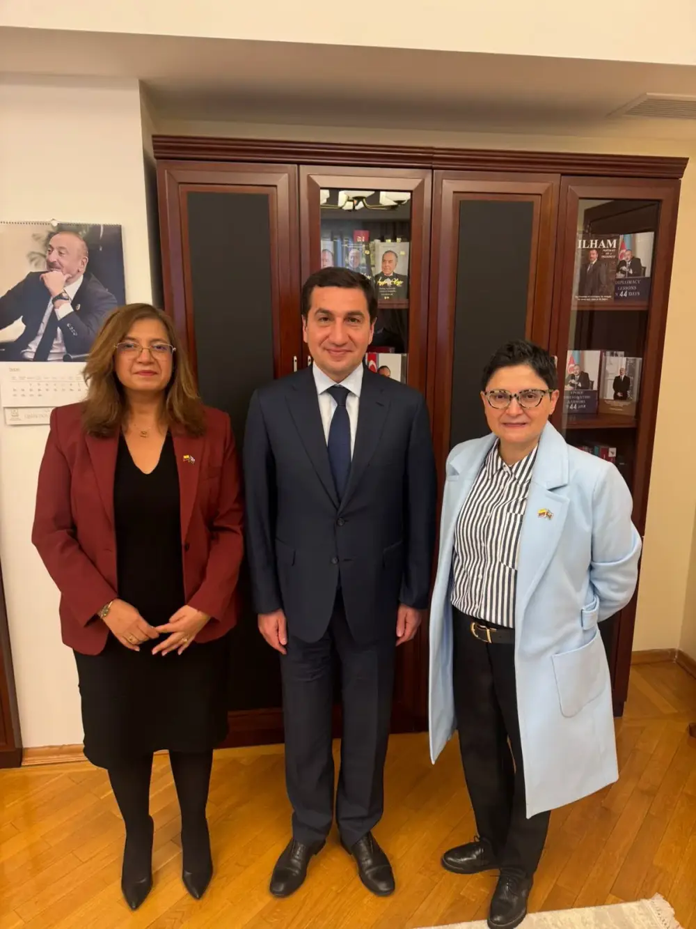 Azərbaycanla Kolumbiya arasında mina problemi ilə bağlı əməkdaşlıq məsələsi müzakirə olunub