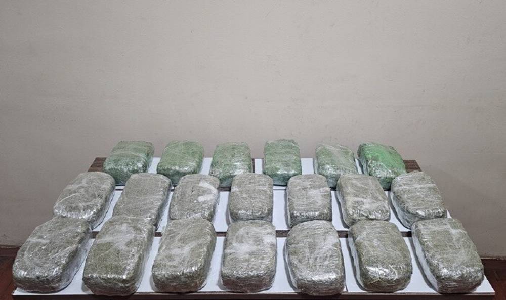 İranla sərhəddə 21 kq marixuana aşkarlandı