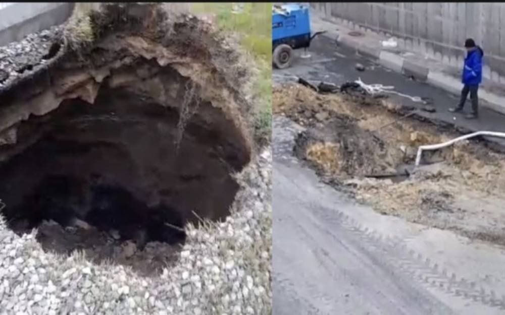 Sabunçu tunelindəki çökmə aradan qaldırılacaq