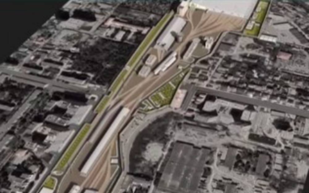 Bakıda metro xəttinin altından avtomobil yolu keçəcək - VİDEO