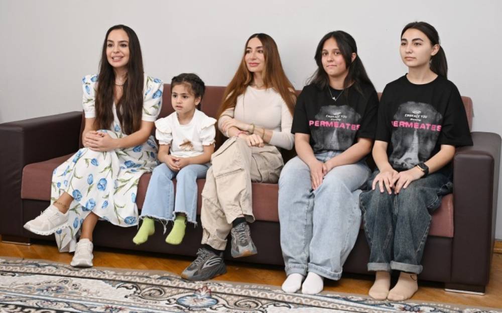 Leyla və Arzu Əliyevalar Şəkidə uşaq evi sosial xidmət müəssisəsində - FOTOLAR