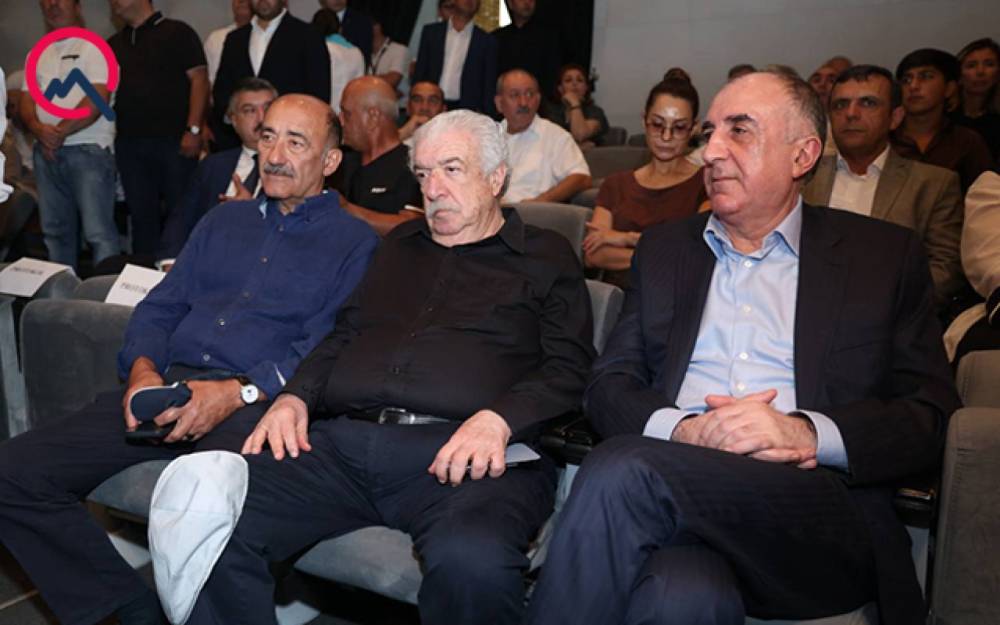 Qusman Elçinin vida mərasimində - FOTO