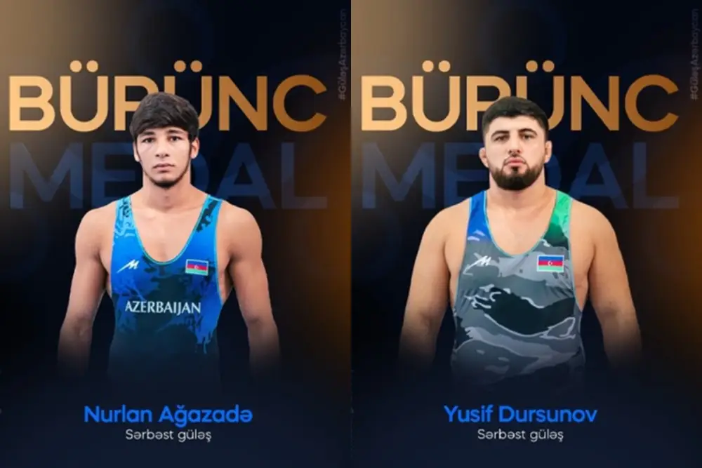 Azərbaycanın iki güləşçisi dünya çempionatında bürünc medal qazanıb