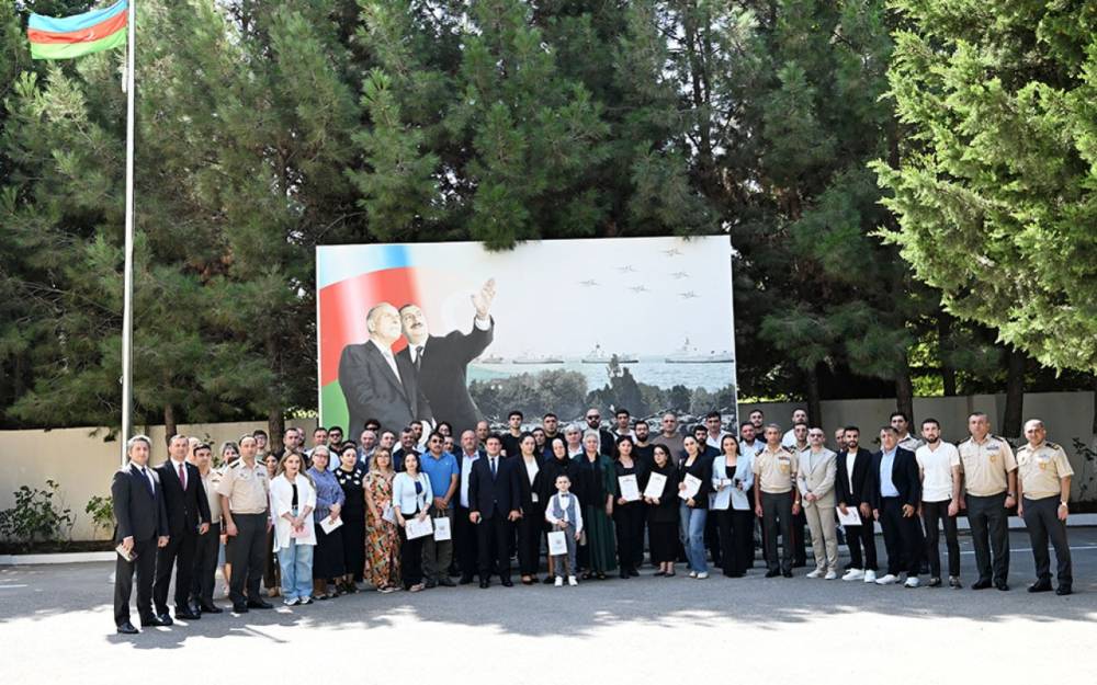Şəhid media nümayəndələrinin medalları ailələrinə təqdim edildi
