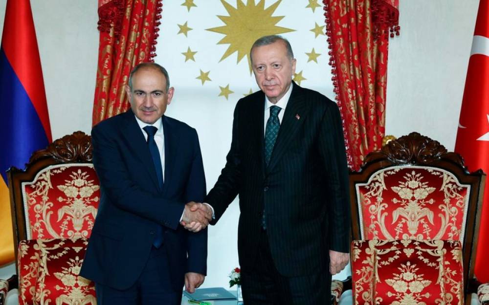 Paşinyan Ərdoğanla danışdı 