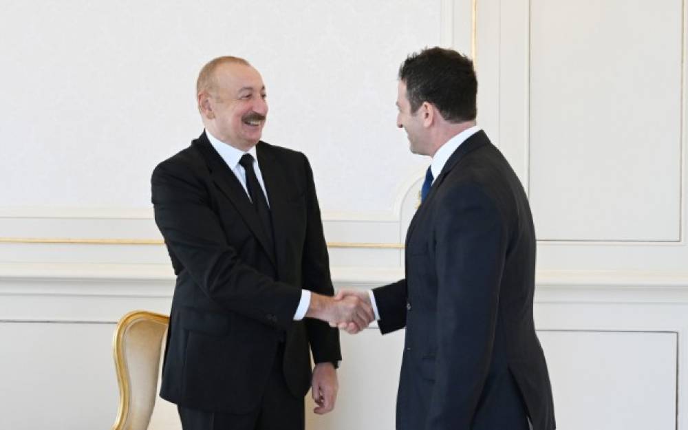 İlham Əliyev Cared Koheni qəbul etdi - FOTOLAR