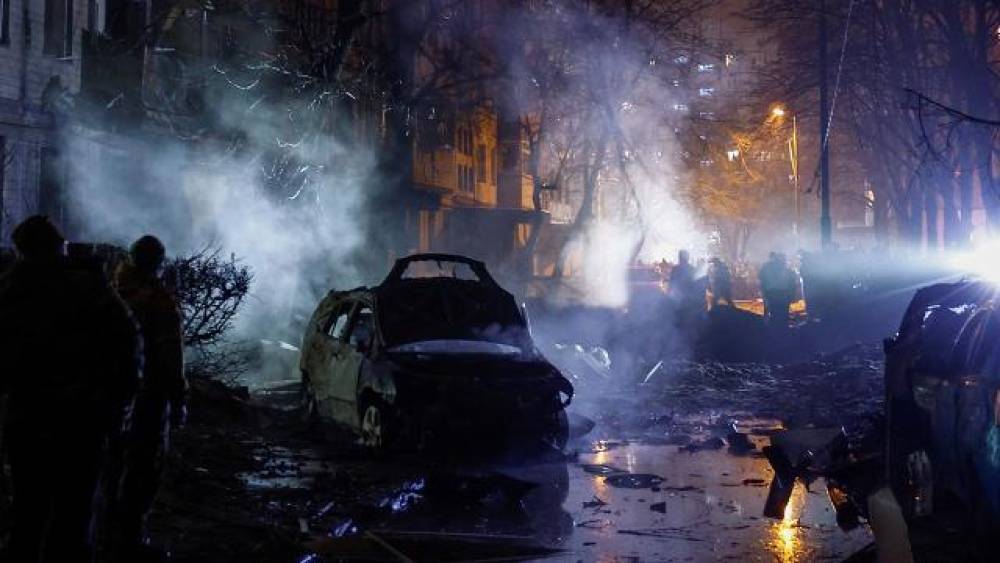 Rusiyadan Kiyevə kütləvi hücum: Ölən və yaralananlar var