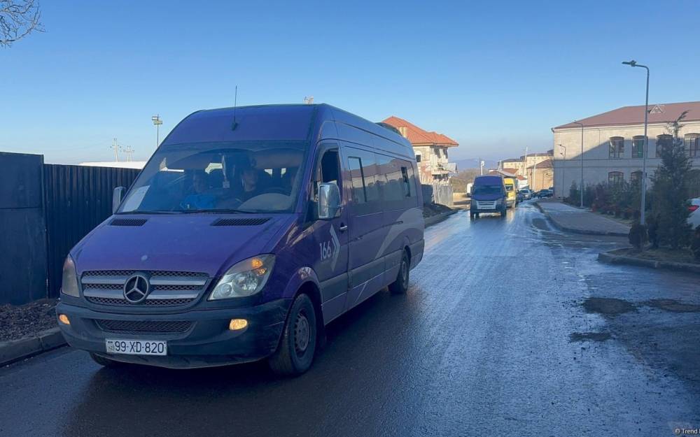 Növbəti köç karvanı Şuşa şəhərinə çatdı - FOTO (YENİLƏNİB)