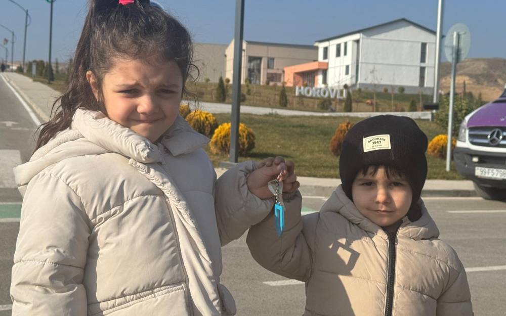 Növbəti köç karvanı Cəbrayılın Horovlu kəndinə çatıb - YENİLƏNİB