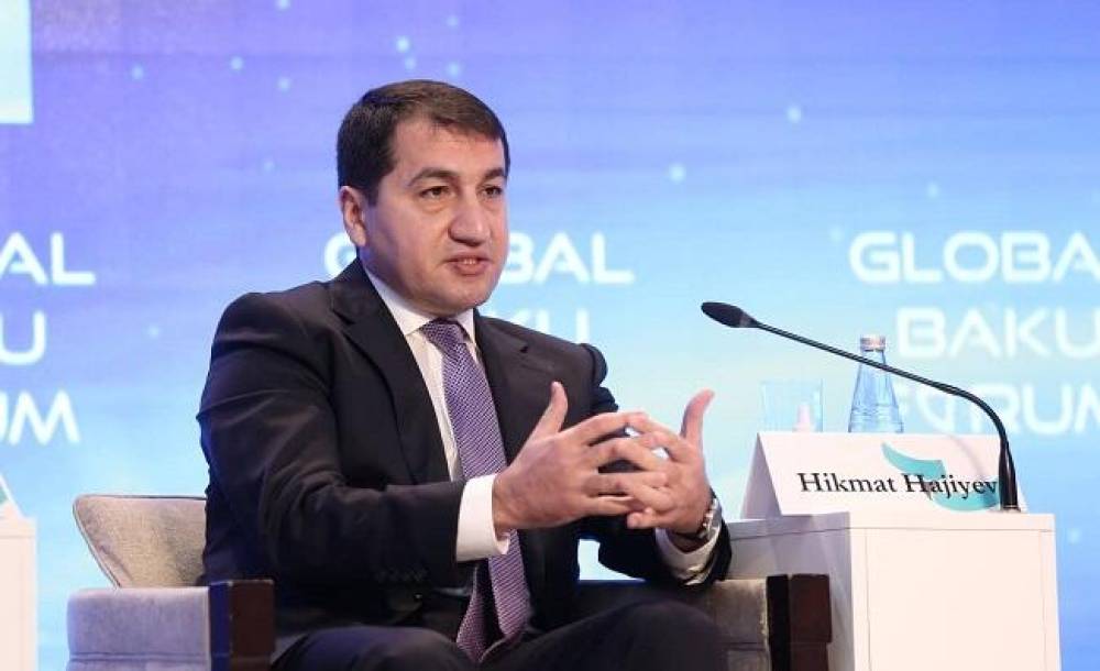 Hikmət Hacıyev Mixail Qaluzinlə görüşdü