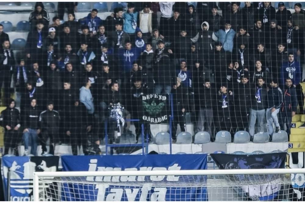 "Qarabağ" azarkeşlərinə görə cərimələnib