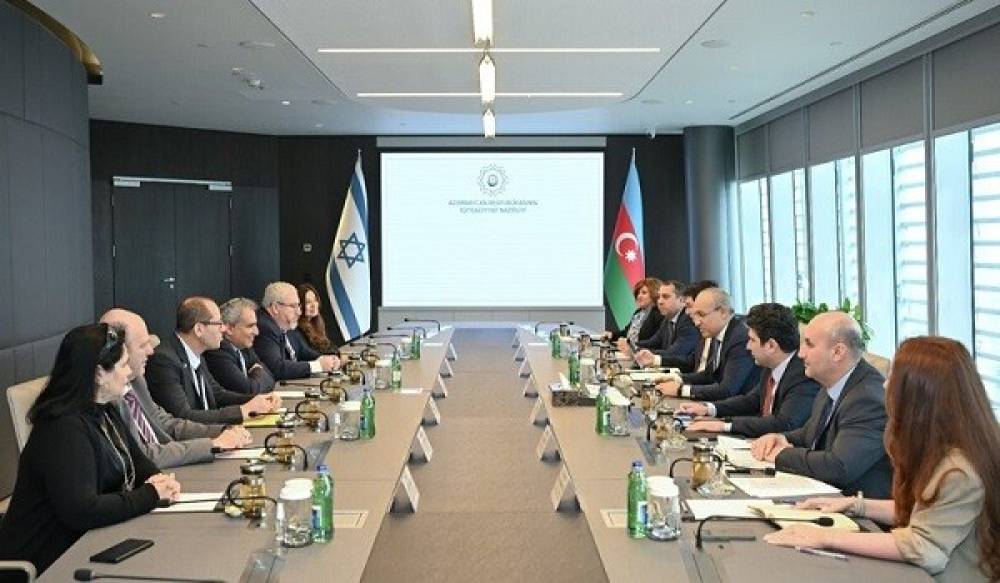 Azərbaycanla İsrailin iqtisadi əməkdaşlığı müzakirə edildi