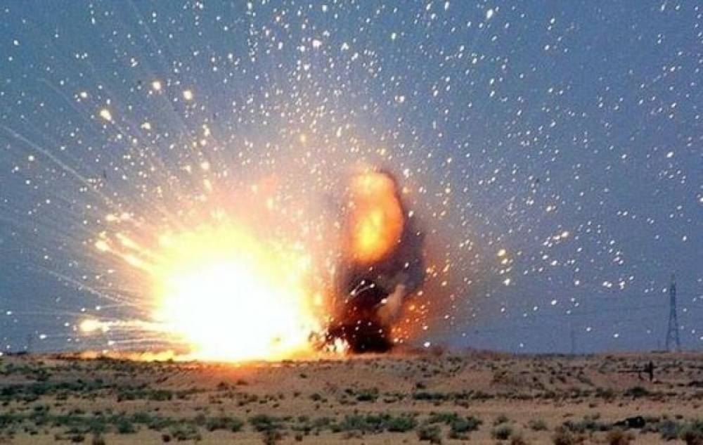 Ağdamda traktorçu minaya düşdü