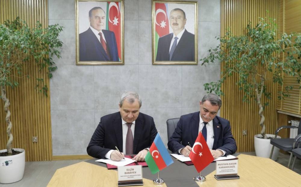 BDU və Kırşehir Ahi Evran Universiteti arasında anlaşma memorandumu imzalanıb