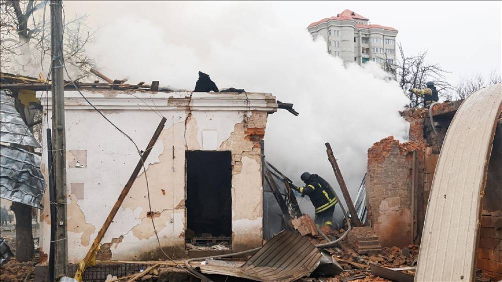 Rusiya Xarkov şəhərinə zərbə endirdi: Ölənlər və yaralananlar var