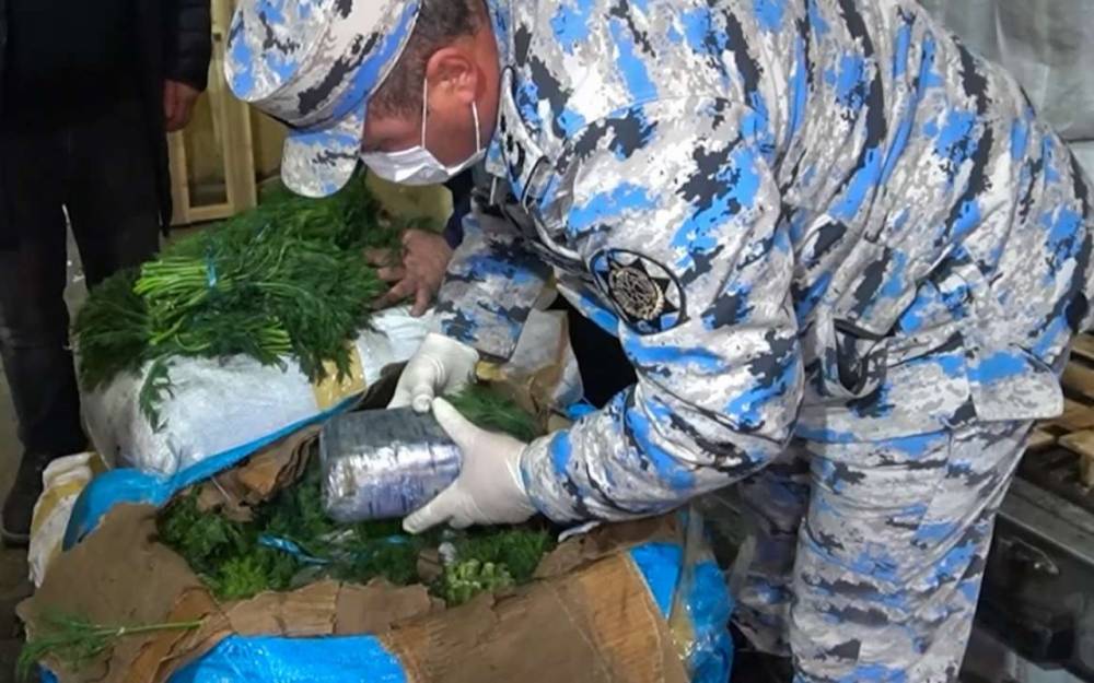 İrandan Rusiyaya gedən yük maşınında 51 kq marixuana aşkarlandı