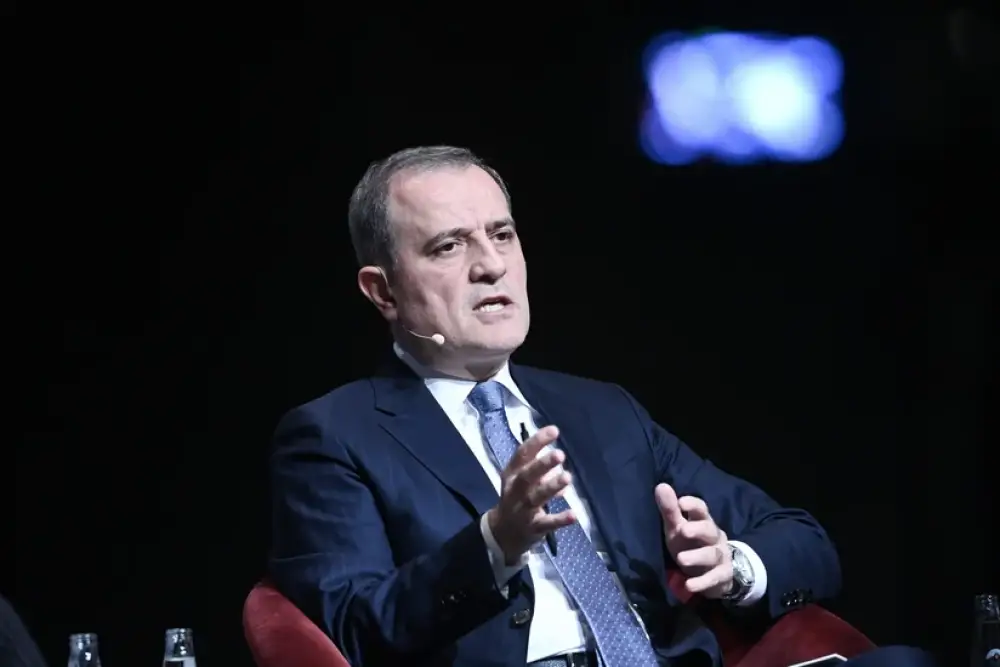 Ceyhun Bayramov Münhen Təhlükəsizlik Konfransında Orta Dəhliz və digər mövzularda çıxış edib