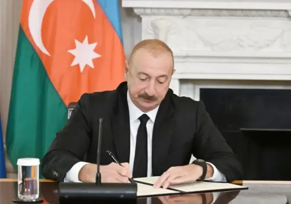 Prezident sərəncam imzaladı 