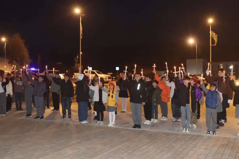 Xocalıda soyqırım qurbanlarının xatirəsinə flaşmob keçirilib