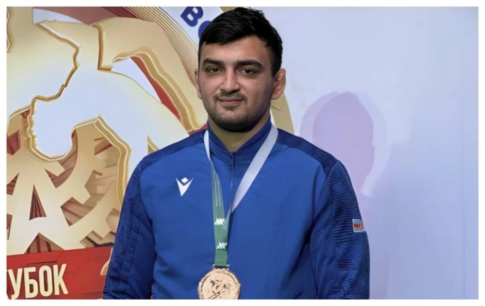 Azərbaycan güləşçisi Rusiyadakı turnirdə bürünc medal qazanıb