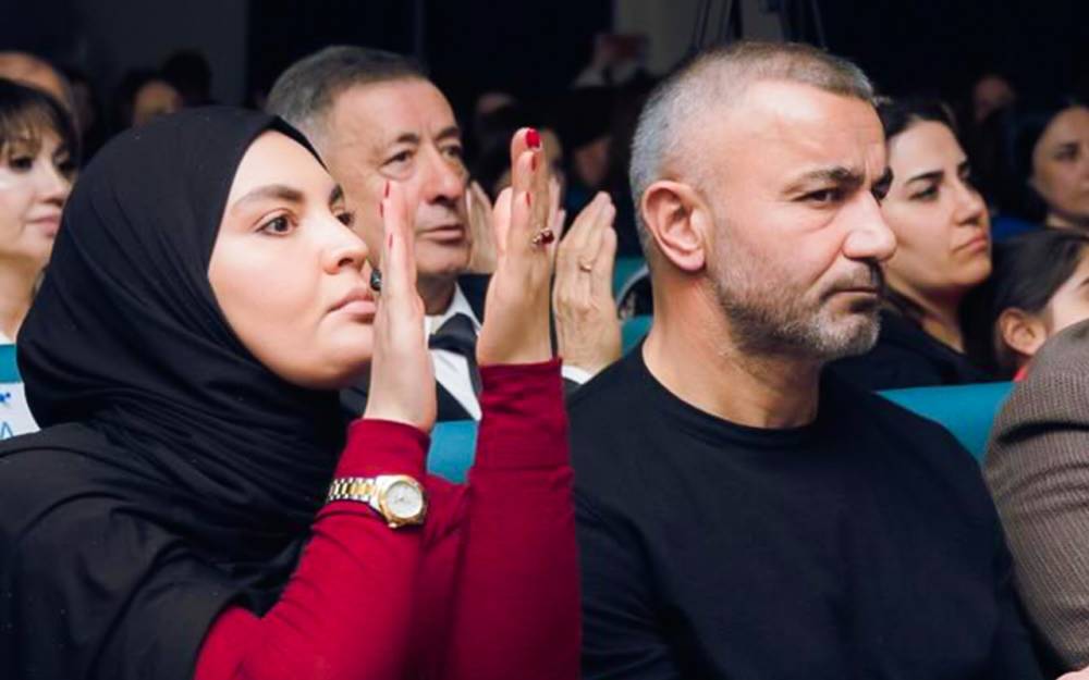 Qurban Qurbanov xanımı ilə tədbirə qatıldı - FOTOLAR