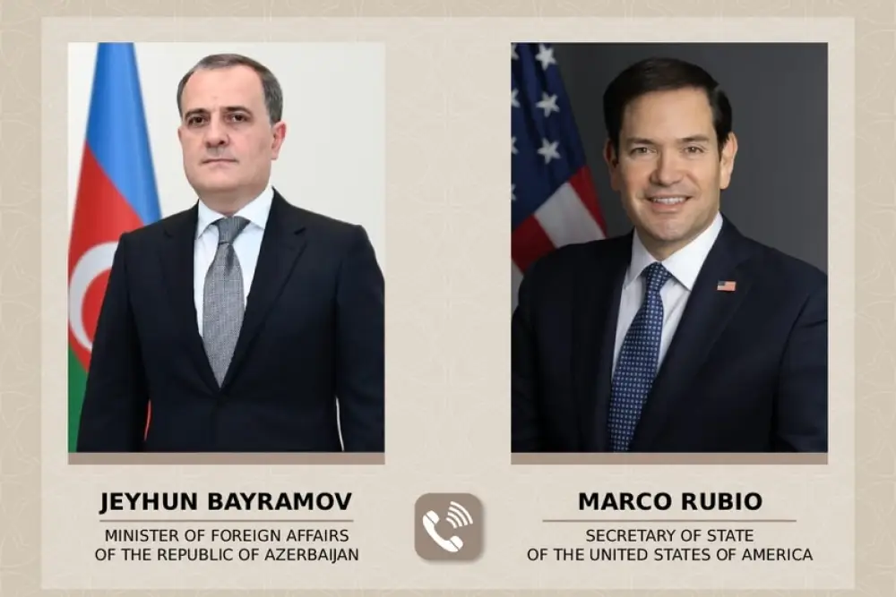 Ceyhun Bayramov Marko Rubio ilə Azərbaycan-Ermənistan normallaşma prosesini müzakirə edib