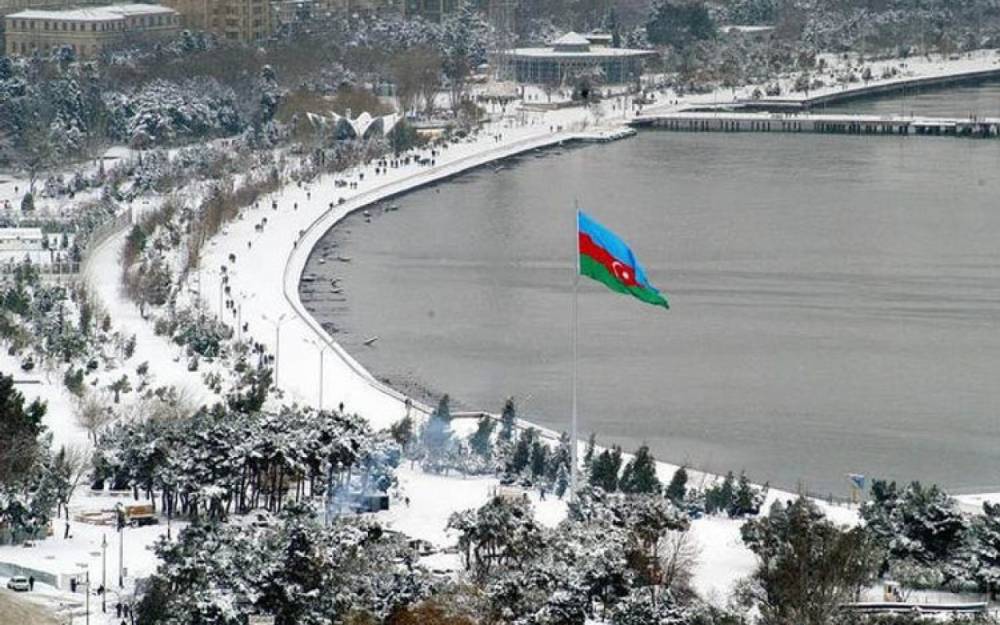 Bakıda 20 Yanvar günü qar yağacaq