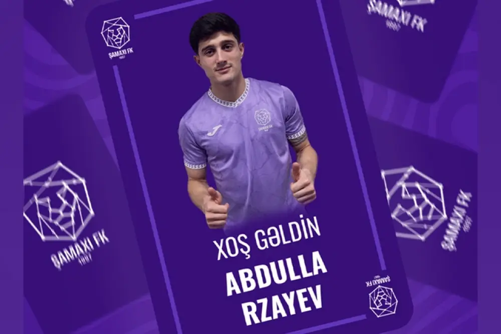 "Şamaxı" heyətini yeni futbolçu ilə gücləndirib
