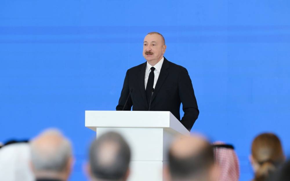 Prezident açılışda çıxış etdi - Tam mətn (FOTOLAR/YENİLƏNİB)