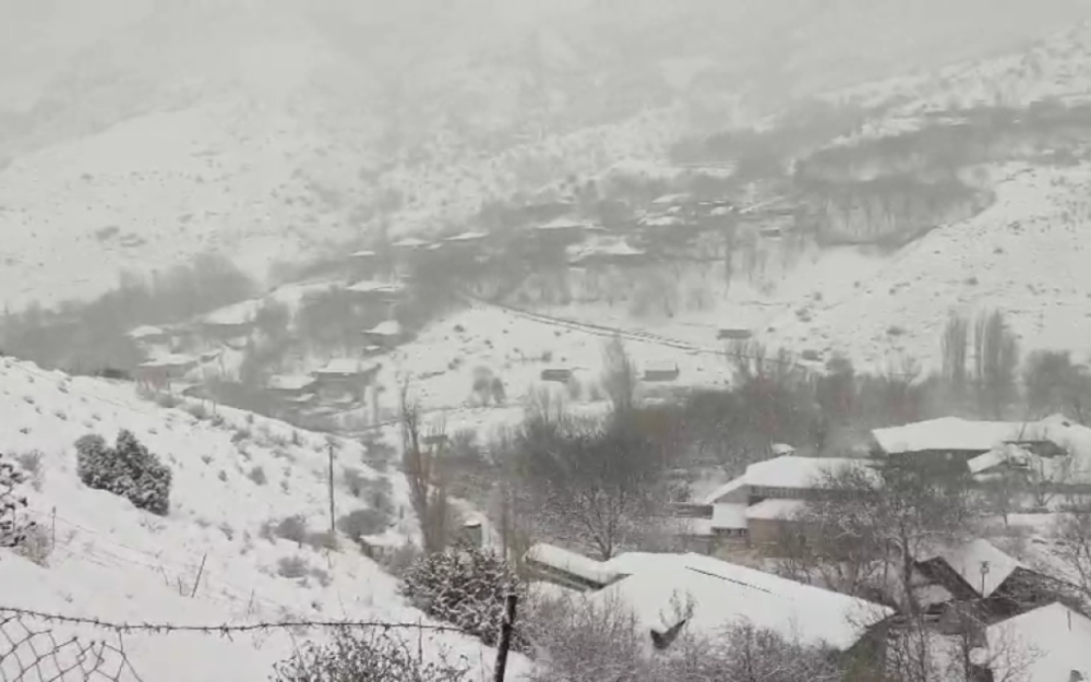 Naxçıvanda qarın hündürlüyü yarım metrdən çoxdur