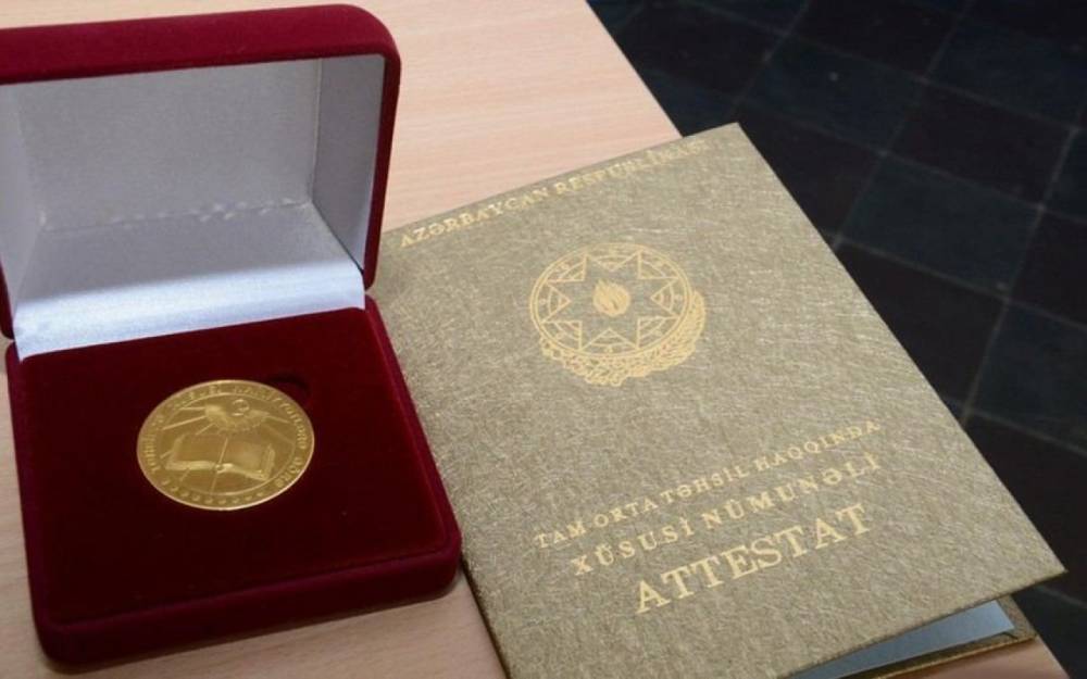 Qızıl və gümüş nişanla təltif olunan məzunların sayı açıqlandı
