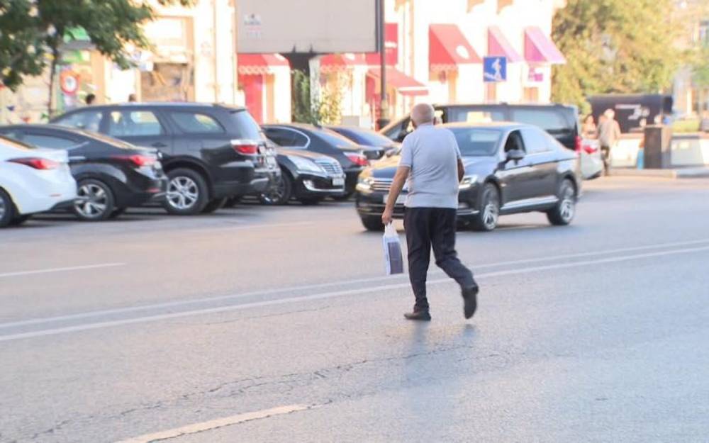Qaydalara əməl etməyən 13 min 615 piyada cərimələndi