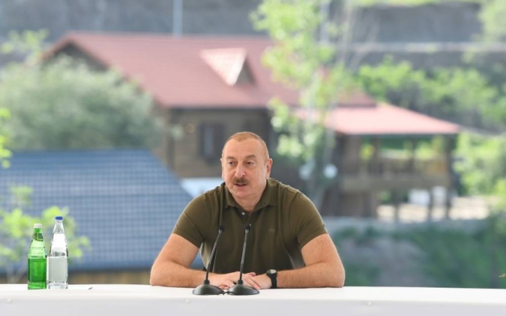  "Azad edilmiş ərazilərdə indi 40 mindən çox insan yaşayır və çalışır" - Prezident