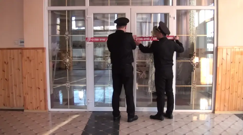 Xaçmazda şadlıq sarayının fəaliyyəti dayandırılıb