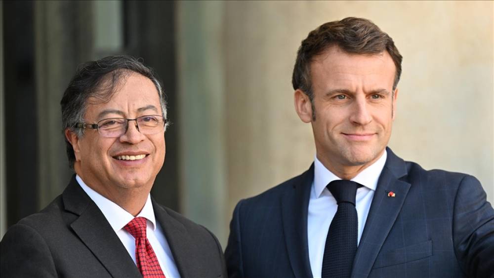 Kolumbiya lideri ilə Fransa prezidenti Yaxın Şərqdəki vəziyyəti müzakirə etdi