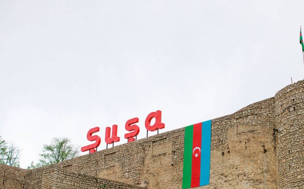 Şuşada inşa ediləcək dördüncü yaşayış kompleksinin təməli qoyulub