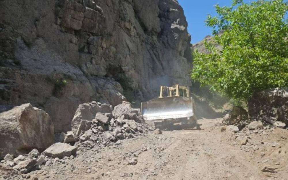 Ordubadda qaya uçqunu baş verib