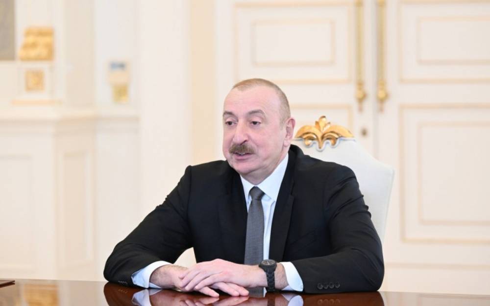 Azərbaycanda millətlərarası sülh hökm sürür - Prezident