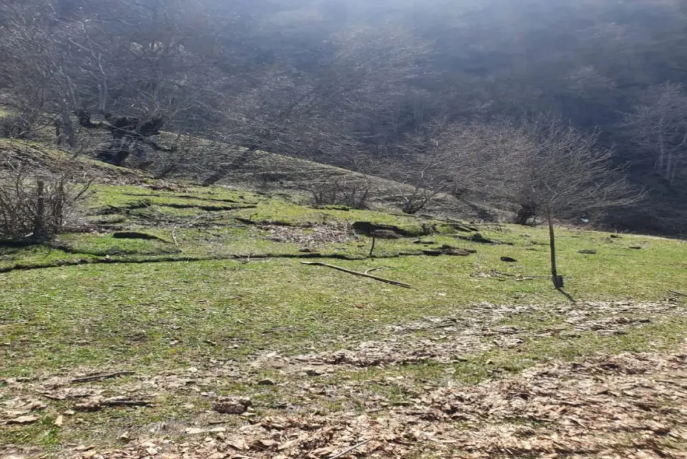 Ağsu aşırımında yenidən torpaq sürüşməsi olub