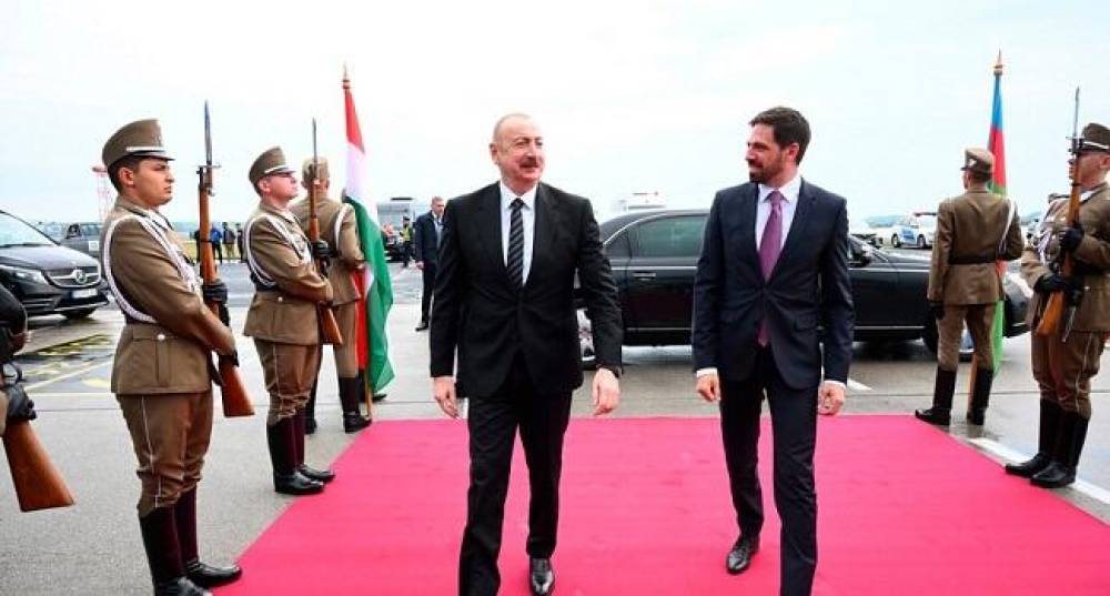 İlham Əliyevin Budapeşt səfəri başa çatdı